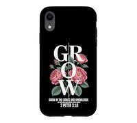 Grow In Grace Knowledge Jesus Christ 2 Peter 3:18 Case for iPhone XR