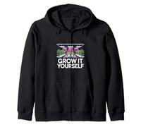 Grow It Yourself Hydroponic Gardening System Zip Hoodie