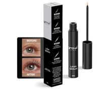 Grow Labs Eyelash Serum, Eyelash Enhancer with Peptides and Biotin, Strengthens, Nourishes and Defines Eyelashes So They Look Longer, Denser and Thicker, Vegan Formula, Hormone Free