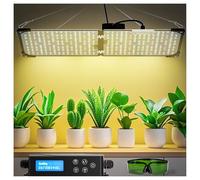 Grow Light, 1200W Full Spectrum Led Grow Light with Timer, 512 LEDs, Dimmable & Waterproof, Hydroponics Growing System for Indoor Plants, 60x120cm Grow Tent
