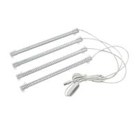 Grow Lights for Indoor Plants, Full Spectrum Plant Growing Lamps, 4 Heads 168 Led Grow Light Auto On/Off Timing & 4 Dimming for Greenhouse Plants Flowers