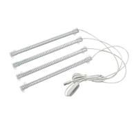 Grow Lights for Indoor Plants Full Spectrum Plant Growing Lamps 4 Heads 168 Led Plant Lights Indoor Auto On/Off Timing & 4 Dimming for Greenhouse Plants Flowers