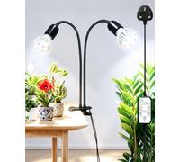 Grow Lights for Indoor Plants, Grow Bulb for Seedlings, Succulents (2-Head)