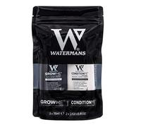 Grow Me® Hair Growth Travel Shampoo and Conditioner Set - Maintain Fuller-Looking Hair & Reduce Breakage On The Go - 75ml Shampoo and Conditioner with Caffeine, Biotin & Rosemary - For Women & Men