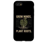 GROW MINDS PLANT ROOTS teacher for teachers to educate Case for iPhone SE (2020) / 7 / 8