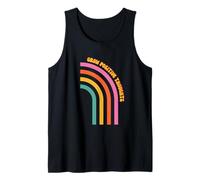 grow positive thoughts happy daisy spring summer 70's style Tank Top