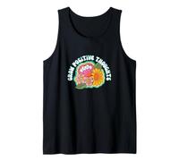 grow positive thoughts happy daisy spring summer 70's style Tank Top