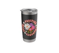 Grow Positive Thoughts Stainless Steel Insulated Tumbler