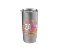 Grow Positive Thoughts Stainless Steel Insulated Tumbler