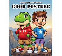 Grow Strong with Good Posture: A Cute Dinosaur Learning & Activity Book That Helps Kids Build Healthy Screen Habits, Strong Posture & Confident Movement (Healthy Habits For Kids)