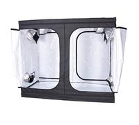 Grow Tent 240 x 120 cm Lined 4 x 8 foot Hydroponics Grow Room Box 600D HIghly Reflective Premium Grow Box