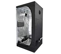 Grow Tent Growbox Plant Tent Indoor Hydroponics Grow Room Tent Growing Tent for Indoor Greenhouse Growing Plants Mylar (50 * 50 * 100cm)