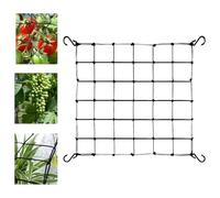 Grow Tent Net, 90 x 90 cm, Vegetable Protection Net with 4 Hooks, Elastic Trellis Net, Garden Plant Net, Trellis Net for Plants for Vegetables, Fruits, Flowers