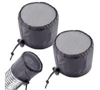 Grow Tent Ventilation Cover - For 2 Piece Duct Ventilation, Dust Cover For Air Inlets, Durable Air Flow Ventilation Covers