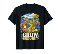 Grow Through It Wildflower Path T-Shirt