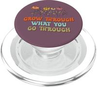 Grow Through What You Go Retro Floral PopSockets PopGrip for MagSafe