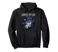 Grow Up They Said Pullover Hoodie