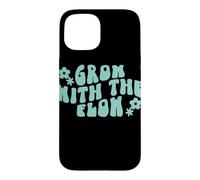Grow With the Flow Positivity Mental Health Y2K Aesthetic Case for iPhone 15