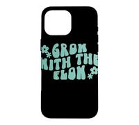 Grow With the Flow Positivity Mental Health Y2K Aesthetic Case for iPhone 16 Pro Max
