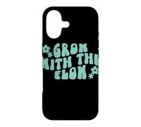 Grow With the Flow Positivity Mental Health Y2K Aesthetic Case for iPhone 17
