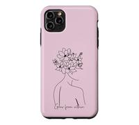 Grow Within Floral Mental Health inspirational Case for iPhone 11 Pro Max