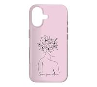Grow Within Floral Mental Health inspirational Case for iPhone 17