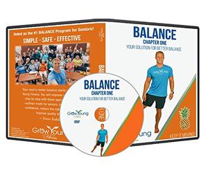 Grow Young Fitness Better Balance Exercise for Seniors - Improve Balance - Chapter One Senior Exercise DVD