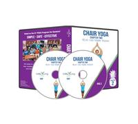 Grow Young Fitness Chapter Two Chair Yoga for Seniors - Relax and Release Tension from Home - Simple Safe Effective Back to Basics Workout DVD for Elderly