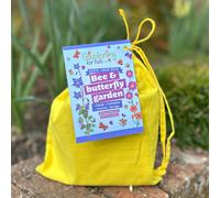 Grow Your Own Bee and Butterfly Garden Kit Gift Bag