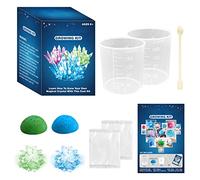 Grow Your Own Crystals Kit,Fun Science Experiment Kit | Grow a Crystal Specimen A Educational STEM Toys Crystal Making for Kids & Teens