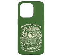 Grow Your Own Food Self Sufficient Garden Cycle Gardening Case for iPhone 15 Pro
