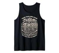 Grow Your Own Food Self Sufficient Garden Cycle Gardening Tank Top