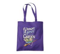 Grow Your Own Garden Nature Tote Shopping Bag 10 Litres Capacity 42 x 38cm