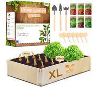 Grow Your Own Kits PYEF CRAFTS - Vegetable Growing Kits for Adults - Grow Your Own Vegetables Indoor Gardening Kit - Plant & Vegetable Growing Kit - Plants & Seeds Set