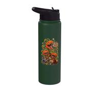 Grow Your Own Snacks Carnivorous Pumpkin Garden Halloween Stainless Steel Insulated Water Bottle