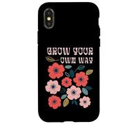 Grow Your Own Way Inspiring Motivational Tee For Teens Case for iPhone X/XS