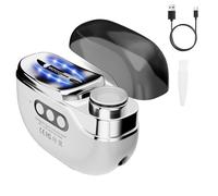 Growalleter 4 in 1 Electric Nail Clippers, Rechargeable Automatic Nail Trimmer with LED Lamp, Dust Collector & Nail File, Portable Nail Cutter for Thick Toenails Fingernails