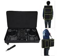 Growalleter Carrying Case for Pioneer DDJ FLX10/DDJ-1000SRT/DDJ-1000 DJ Controller Compatible with 29.3316.534.33in Controllers, Hard Travel Carrying Bag with Shoulder Strap (Black)