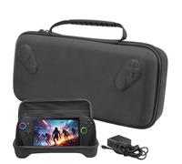 Growalleter Carrying Case for ROGS Ally X & Ally (2025) - EVA Protective Carry Bag Fit Grooved Hard Shell, Large Mesh & Flocked Storage, Screen Protector Cover, Handle Strap, Travel Case (Black)