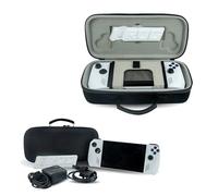 Growalleter Hard Handheld Case Compatible with ROG Ally & Accessories,EVA Travel Protective Handbag for ROG Ally, Shock-Proof, Anti-Slip, Waterproof