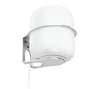 Growalleter Metal Wall Mount for 2023 HomePod 2nd Generation/1nd Generation Speaker,Stand Space-Saving Compatible with HomePod 2nd/1nd with Cord Management (Silver)
