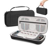 Growalleter NS2 Case for Switch 2 Console and Accessories, NS2 Hard Carrying Case for The 2025 Switch 2, with 10 Game Card Slots and Screen Protecto