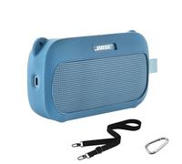 Growalleter Silicone Case Cover for Bose SoundLink Flex(2nd Gen), SoundLink Flex 2 Silicone Sleeve, Soft Rubber Protective Cover Compatible with Bose SoundLink Flex(2nd Gen) (Blue)
