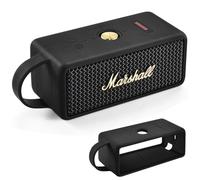 Growalleter Silicone Case for Marshall Emberton III Portable Bluetooth Speaker, Travel Protective Cover Compatible with Marshall Emberton III Accessories, Emberton III Silicone Sleeve (Black)
