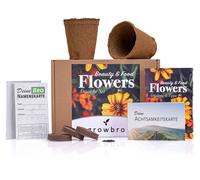 growbro Edible Flowers "Flower" Cultivation Set - 1 Set