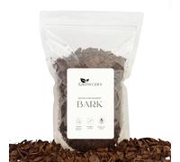 Growcery Orchid Potting Mix - Premium British Pine Bark Chippings for Plants, Mulch, Beds, Landscaping, Moisture Control - Child & Pet Safe, Natural Soil Cover (15L)