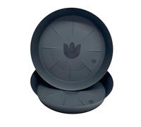Growcery Plant Pot Saucers 30cm 35cm 40cm 45cm, plant trays for pots, drip tray, flower pot saucers, heavy duty plant pot trays, watering trays for p