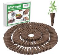Growell Grow Sponges 120 Pack, Seed Pods Replacement Sponges Compatible with Aerogarden and Others, Hydroponic sponges for All Indoor Hydroponics Growing System