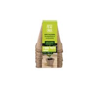 Growers Choice by Tildenet Growers Choice Twin Pack Peat Free Square Pots 8Cm, 24 Pack Biodegradable, Compostable & Recyclable