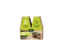 Growers Choice by Tildenet Twin Pack Peat Free Pots 6Cm Square 40Pk